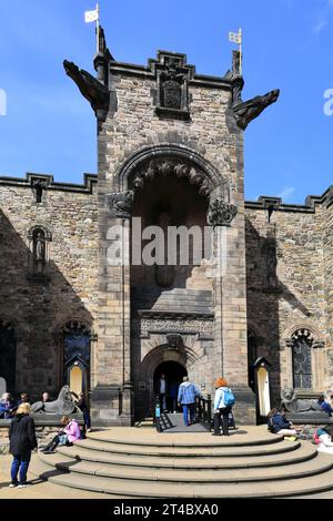 Das Scottish National war Memorial in Edinburgh Castle, Schottland, Großbritannien Stockfoto