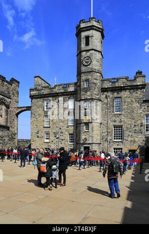 Der Königspalast in Edinburgh Castle, Schottland, Großbritannien Stockfoto