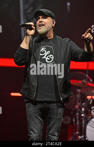 Sunrise FL, USA. Oktober 2023. MercyMe tritt während der Together Again Tour in der Amerant Bank Arena am 29. Oktober 2023 in Sunrise, Florida auf. Quelle: Mpi04/Media Punch/Alamy Live News Stockfoto