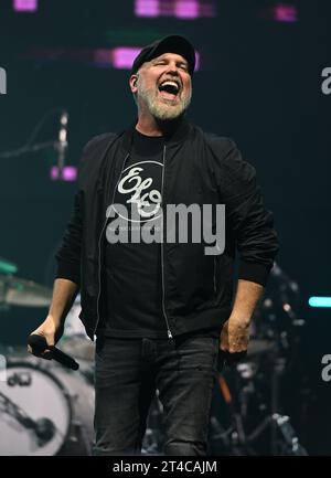 Sunrise FL, USA. Oktober 2023. MercyMe tritt während der Together Again Tour in der Amerant Bank Arena am 29. Oktober 2023 in Sunrise, Florida auf. Quelle: Mpi04/Media Punch/Alamy Live News Stockfoto