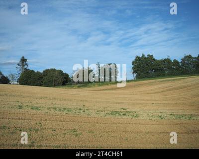 Panorama der schottischen Lowlands zwischen Dundee und Aberdeen Stockfoto