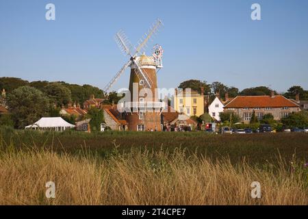 Cley Windmill, in der Nähe von Blakeney, Norfolk Stockfoto