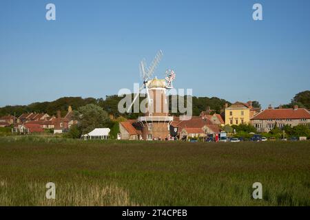 Cley Windmill, in der Nähe von Blakeney, Norfolk Stockfoto