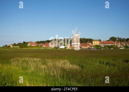 Cley Windmill, in der Nähe von Blakeney, Norfolk Stockfoto