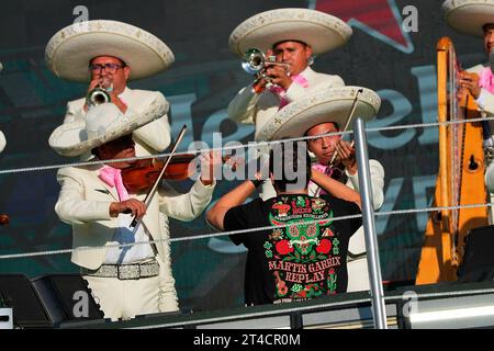 Mexiko-Stadt, Mexiko. Oktober 2023. Oktober 2023, Autodromo Hermanos Rodriguez, Mexiko-Stadt, Formel 1 Gran Premio de La Ciudad de Mexico 2023, im Bild DJ Martin Garrix Credit: dpa/Alamy Live News Stockfoto