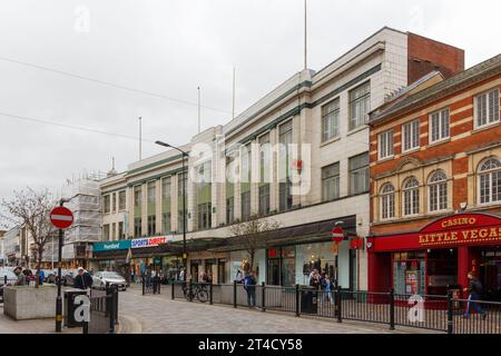 Der ehemalige Co-op Northampton im Jahr 2023 Stockfoto