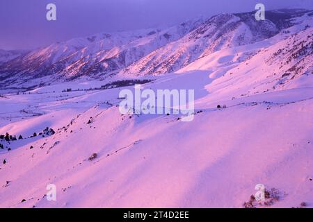 Mono Lake Vista, Eastern Sierra Scenic Byway, Kalifornien Stockfoto