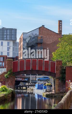 Neu entwickelte Werke in Ancoats, Manchester. Stockfoto