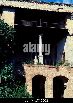 PALACIO DE CARLOS V - SIGLO XVI Lage: MONASTERIO. CUACOS DE YUSTE. CACERE. SPANIEN. Stockfoto