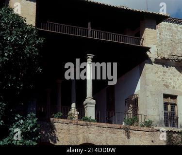 PALACIO DE CARLOS V. LAGE: MONASTERIO. CUACOS DE YUSTE. CACERE. SPANIEN. Stockfoto