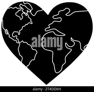 Geologie schwarzer Kompass Silhouette Kartographie Illustration Karte Icon Geographie Logo Lage Land Richtung Topographie Reise Globus Erde Welt Kontinent Wissenschaft Stockfoto