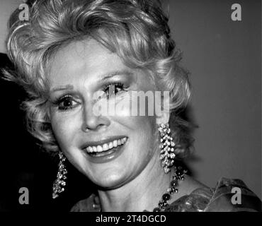 Hungarian-born actress Eva Gabor during the filming of an episode of ...