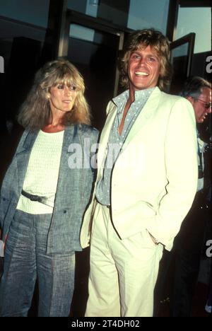 JEFF CONAWAY MIT RONA NEWTON-JOHN; E4927 Credit: Lynn McAfee / Performing Arts Images www.performingartsimages.com Stockfoto