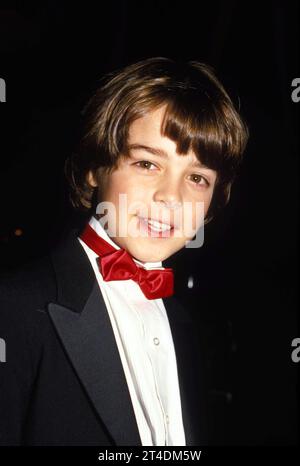 JOEY LAWRENCE (* 20. April 1976) ; US-amerikanischer Schauspieler, Musiker, Singer-Songwriter Plattenproduzent, Podcaster und Game Show Moderator ; 1986 ; Credit: Lynn McAfee / Performing Arts Images www.performingartsimages.com Stockfoto