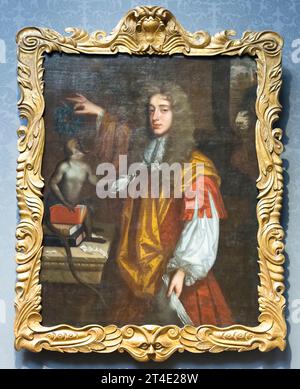 John Wilmot, 2. Earl of Rochester, unbekannter Künstler Stockfoto
