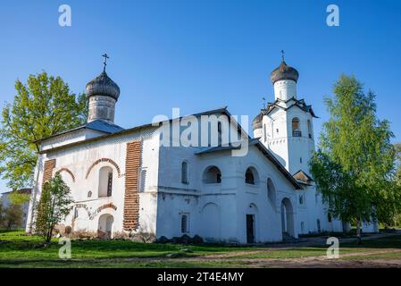 Die alte Kathedrale des Verklärungsklosters. Staraya Russa, Russland Stockfoto