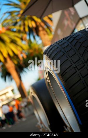 Mexiko-Stadt, Mexiko. Oktober 2023. 28. Oktober 2023, Autodromo Hermanos Rodriguez, Mexiko-Stadt, Formel 1 Gran Premio de La Ciudad de Mexico 2023, im Bild Pirelli Tyres Credit: dpa/Alamy Live News Stockfoto