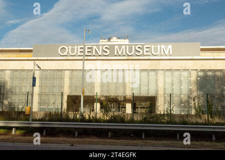 Queens Museum, Flushing Meadows Corona Park, New York, Vereinigte Staaten von Amerika. Stockfoto