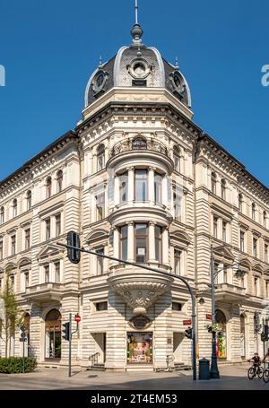 Piotrkowska Strasse, Lodz, Polen Stockfoto