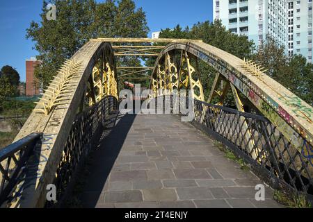 Langton Street Banana Bridge Bristol Somerset England Großbritannien Stockfoto