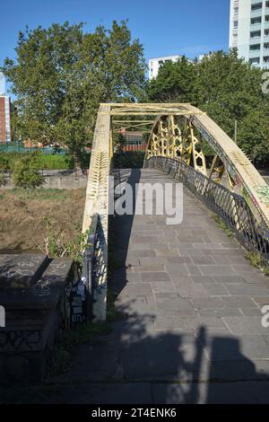 Langton Street Banana Bridge Bristol Somerset England Großbritannien Stockfoto