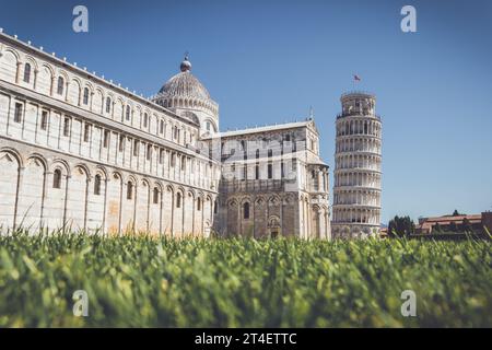 Schiefe Turm von Pisa in der Toskana Stockfoto