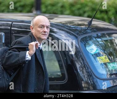 London, Großbritannien. 31. Oktober 2023. COVID-Untersuchung Zeugen kommen an Dominic Cummings Credit: Ian Davidson/Alamy Live News Stockfoto