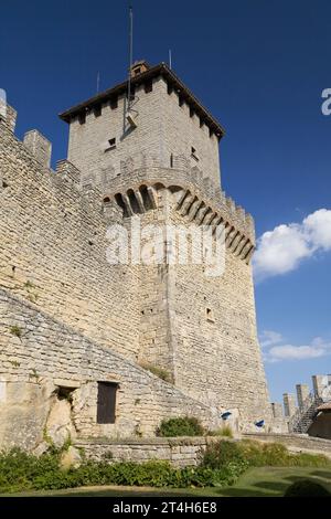 Guaita Tower in San Marino. Stockfoto