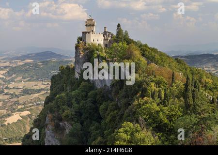 Cesta Tower in San Marino. Stockfoto