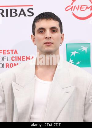 Rom, Italien. Oktober 2023. Rom, Rom Film Fest 2023. Filmfestival In Rom. Fotoruffilm "Suburraeterna". Abbildung: Giacomo Ferrara Credit: Unabhängige Fotoagentur/Alamy Live News Stockfoto