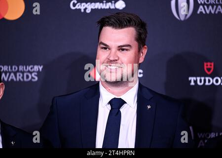 Paris, Frankreich. Oktober 2023. Brett Cronan während der World Rugby Awards am 29. Oktober 2023 in Paris. Quelle: Victor Joly/Alamy Live News Stockfoto