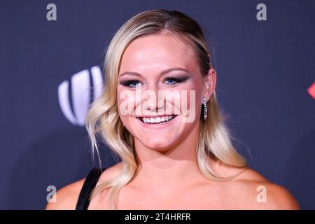 Paris, Frankreich. Oktober 2023. Maddison Levi während der World Rugby Awards am 29. Oktober 2023 in Paris. Quelle: Victor Joly/Alamy Live News Stockfoto