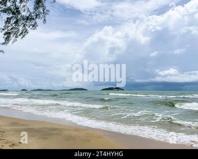 Kambodscha, Sihanoukville, lokaler Strand Stockfoto