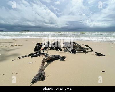 Kambodscha, Sihanoukville, lokaler Strand Stockfoto