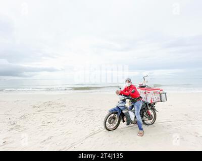 Kambodscha, Sihanoukville, Händler Stockfoto