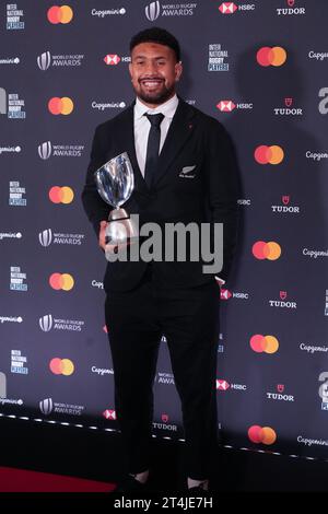 Paris, Frankreich. Oktober 2023. Ardie Savea während der World Rugby Awards 2023 am 29. Oktober 2023 in der opéra Garnier in Paris, Frankreich - Foto Laurent Lairys/DPPI Credit: DPPI Media/Alamy Live News Stockfoto