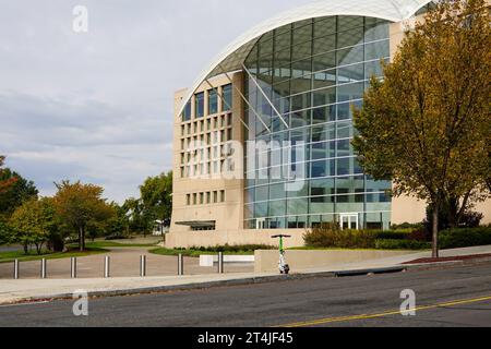 Das United States Institute of Peace dient als überparteilicher Vermittler zwischen ausländischen Regierungen, der Zivilgesellschaft und US-Regierungsbeamten. Stockfoto