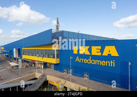 IKEA-Geschäft im Einkaufszentrum Porta di Roma in Rom Stockfoto