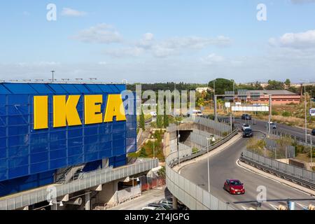 IKEA-Geschäft im Einkaufszentrum Porta di Roma in Rom Stockfoto