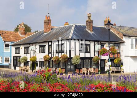 Außenansicht des Mill Inn Pub in Aldeburgh, Suffolk. GROSSBRITANNIEN Stockfoto