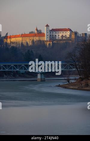 Schloss Bitov, Region Znojmo, Südmähren, Tschechische Republik Stockfoto