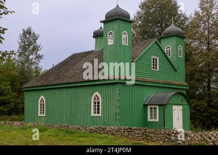 Kruszyniany Holzmoschee in der Woiwodschaft Podlakien, Polen Stockfoto