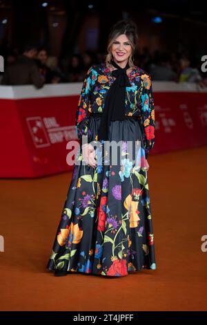 Rom, Italien, 29. Oktober 2023 - Nadia Rinaldi besucht den roten Teppich des 18° Rom Filmfestivals. Credits: Luigi de Pompeis/Alamy Live News Stock Photo Stockfoto