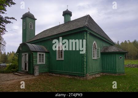 Kruszyniany Holzmoschee in der Woiwodschaft Podlakien, Polen Stockfoto