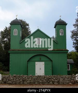 Kruszyniany Holzmoschee in der Woiwodschaft Podlakien, Polen Stockfoto