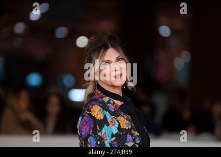 Rom, Italien, 29. Oktober 2023 - Nadia Rinaldi besucht den roten Teppich des 18° Rom Filmfestivals. Credits: Luigi de Pompeis/Alamy Live News Stock Photo Stockfoto