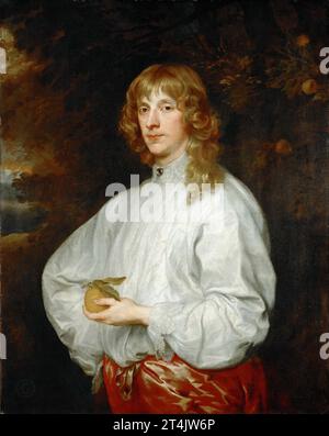 Anthony van Dyck -- James Stuart, 4. Herzog von Lennox und 1. Herzog von Richmond (1612-1655) c.1636, 107х84 Stockfoto