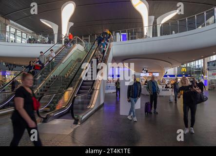 Warszawa Centralna, Warschauer Hauptbahnhof, Warschau, Polen Stockfoto