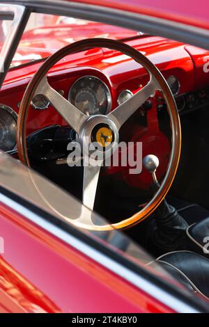 Italien, Lombardei, Treffen der Oldtimer, Ferrari 250 GT Boano Datum 1956 Logo Stockfoto