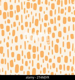 Modernes organisches abstraktes Strichmuster Stock Vektor